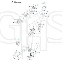 Husqvarna Pt D Steering Column Ghs