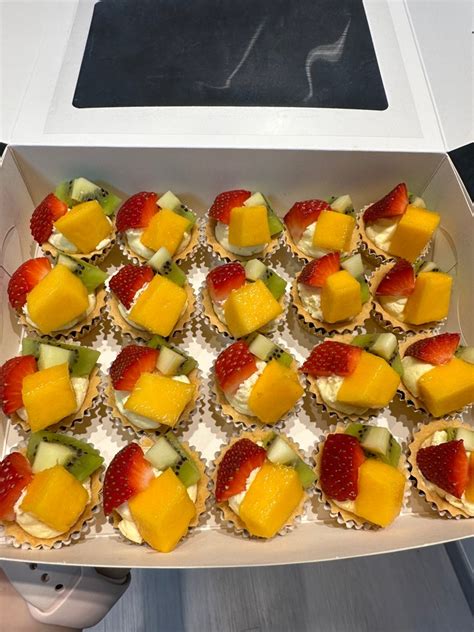 Fresh Fruit Tarts Food And Drinks Homemade Bakes On Carousell