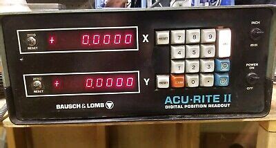 Digital Readouts - Acu-Rite Ii 