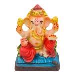 Buy Shopmefast Multicolor Earthenware Ganesh Idol Online At Best Prices