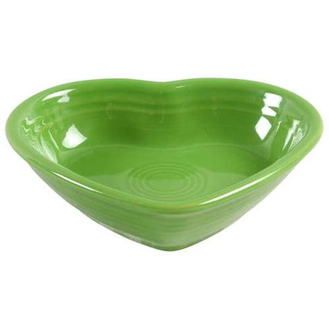 Fiesta Shamrock Green Intro 2003 6 Heart Shaped Bowl By Homer