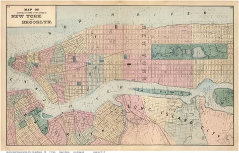 Old Maps Of Manhattan New York City