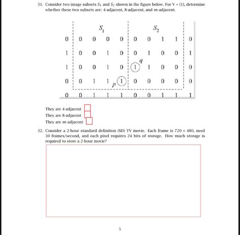 Solved 31 Consider Two Image Subsets S And S2 Shown In The Chegg