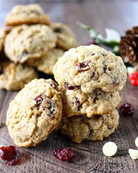 White Chocolate Cranberry Oatmeal Cookies Cait S Plate Recipe White Chocolate Cranberry