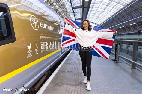 Eurostar Launches Olympics Golden Train Railvolution