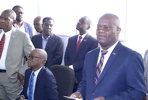 Le Nouveau Commissaire Du Gouvernement De Port Au Prince Elder