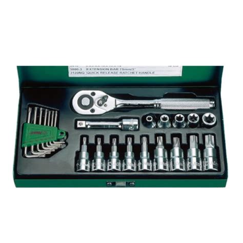 T Socket Wrench Set Drive Pcs Hanstool Indus Co Ltd