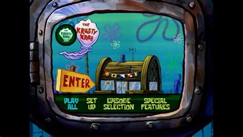 The Spongebob Squarepants Movie Dvd Menu