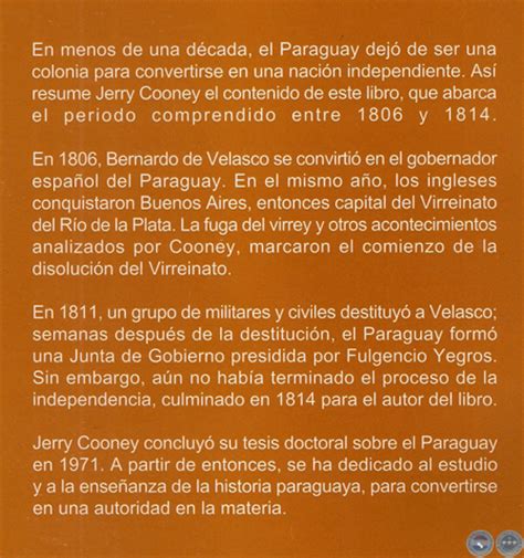 Portal Guaraní EL PROCESO DE LA INDEPENDENCIA DEL PARAGUAY 1807