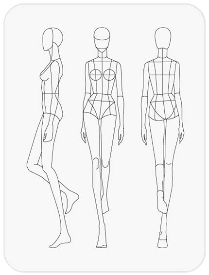 Download Fashion Figure Templates Prêt à Template Fashion