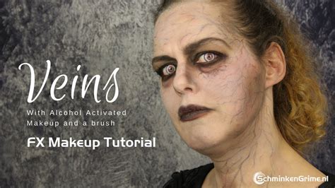 Making Veins With Alcohol Activated Makeup Fx Makeup Tutorial Youtube