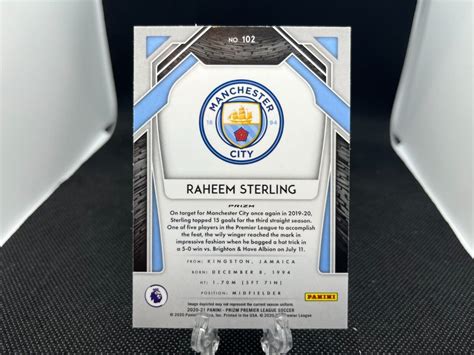 2020 21 Panini Prizm Premier League Silver Prizm 23102 Raheem