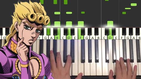 Giorno's Theme Chords - Chordify