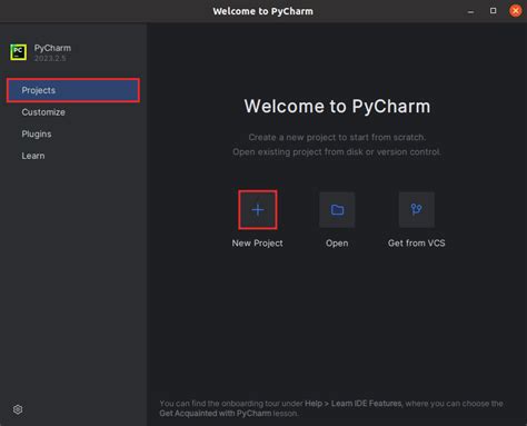 Pycharm Linux