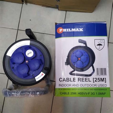 Jual Cable Reelkabel Roll 25m Philmax 4 Lobang Di Seller Ksm Store