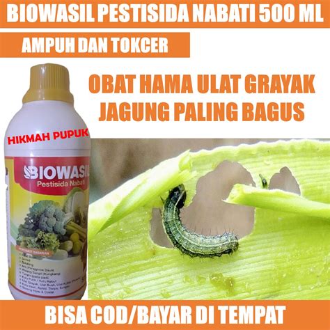 Terlaris Biowasil Ml Obat Pembasmi Hama Ulat Grayak Jagung Timun