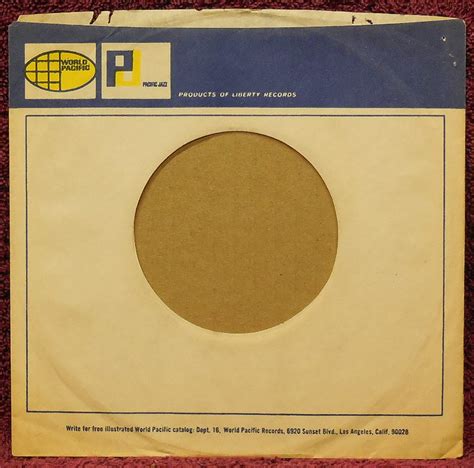 45 Rpm Generic Record Company Sleeves Page W