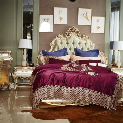 1000tc Satin Cotton Luxury Royal Purple Bedding Set Queen King Bed