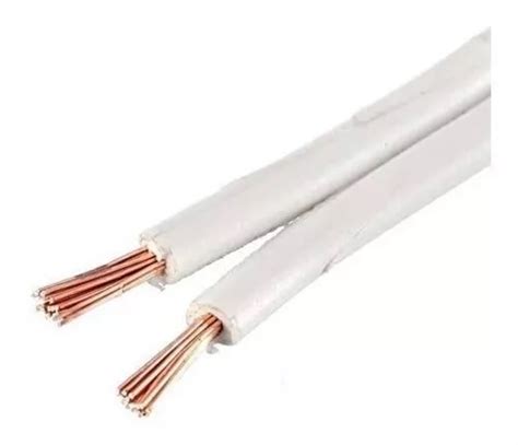 Cable El Ctrico Paralelo De Mm X M Cables Conductores Blancos