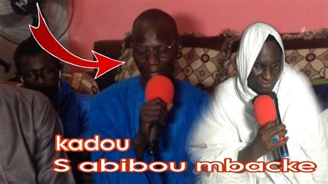 Visite De Seigne Abibou Mbacke Devent Serigne Moustapha Tine Khalifa S