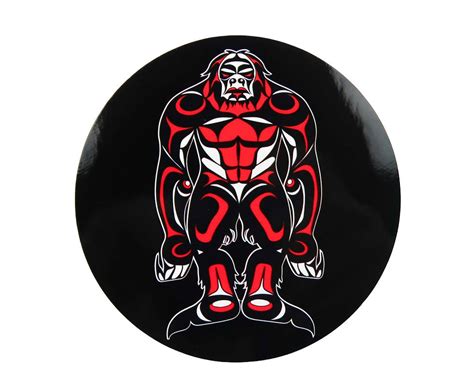 Bigfoot Sticker Wasco Trade