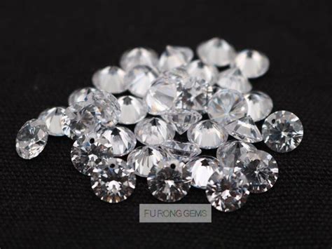 Cubic Zirconia White Round AAA Loose CZ White AAA Quality Stones China