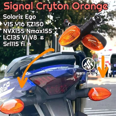 Signal Orange Yahama Vietnam LC135 V4 V8 FZ150 Y15ZR Y15 Y16ZR Y16