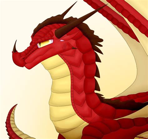 Queen Ruby Of The Sky Wings Dragon Art Furry Art Wings Of Fire