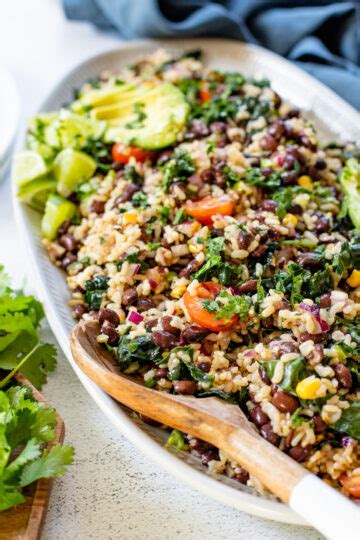 Black Bean Brown Rice Salad This Savory Vegan