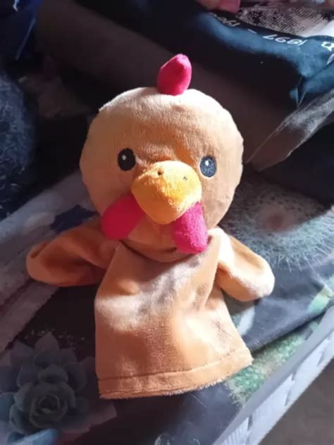 Hunter Price International Lrd Chicken Hand Puppet Small Plush Soft
