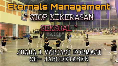 JUARA 1 VARIASI FORMASI TERBAIK ETERNALS MANAGEMENT LPBB Nautica