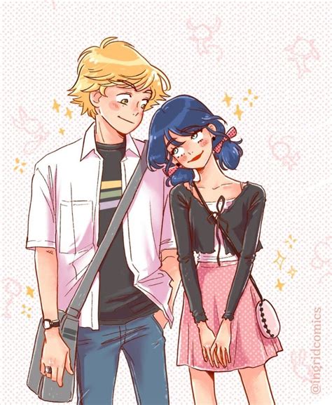 Miraculous Ladybug Adrienette Костюмы персонажей Эскизы персонажей