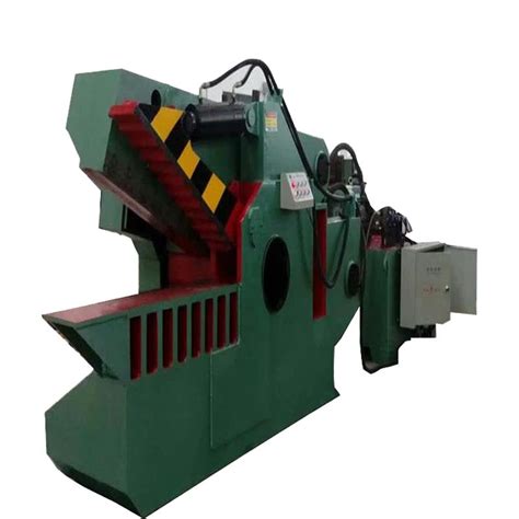 Waste Recycle Q43 Crocodile Hydraulic Scrap Steel Shearing Machine