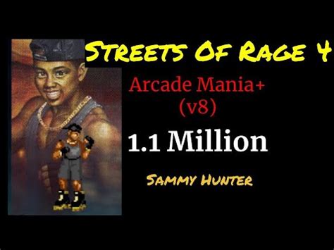 Streets Of Rage Mania Arcade Sor Skate Youtube