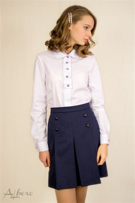 Юбка с тремя складами|3021| Школьная форма, производитель | Отличная ...