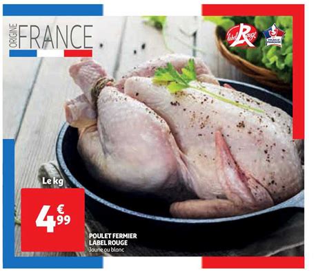 Offre Poulet Fermier Label Rouge Chez Auchan Direct