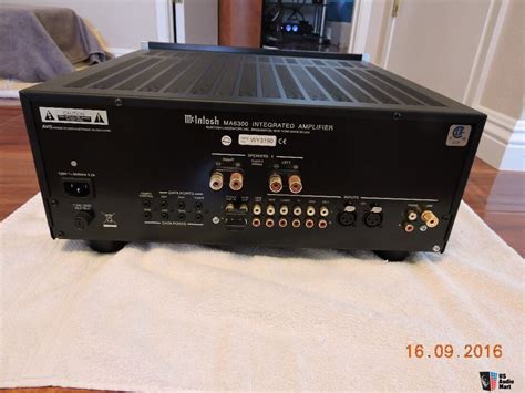 Mcintosh MA-6300 integrated amplifier with XLR inputs 100w x 2 at 8 ...
