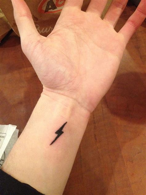 Harry Potter Lightning Bolt Tattoo