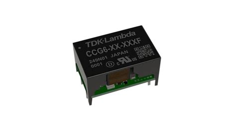 CCG6 12 15SF TDK Lambda DC DC Converter 4 5 18V 15V 400mA 6W