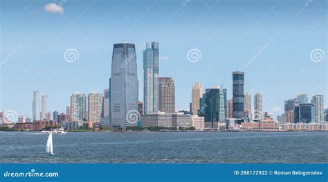 Downtown Jersey City stock photo. Image of buildings - 288172922