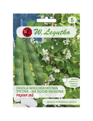 Fasola wielokwiatowa Piękny Jaś 40 g Ogrodoholicy pl