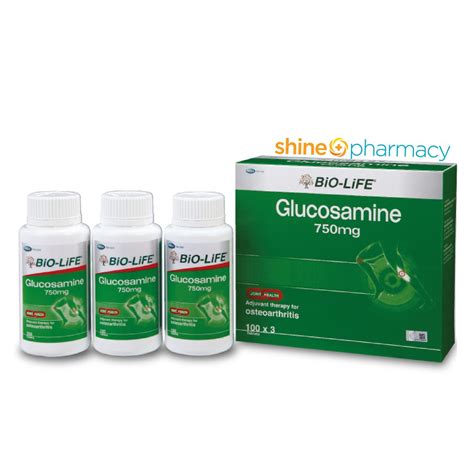 Bio Life Glucosamine 750mg 100sx3 Exp Aug 2026 Shopee Malaysia