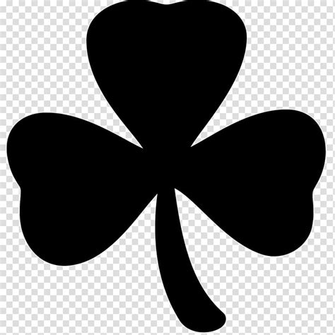 Black Day Symbol Fourleaf Clover Shamrock Black Clover Saint