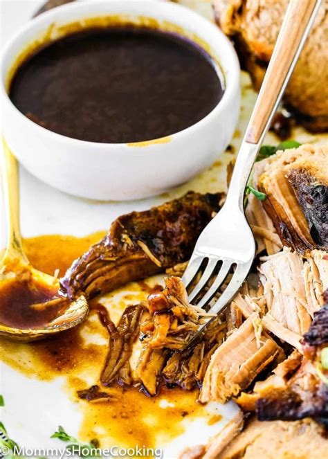 Slow Cooker Honey Balsamic Pork Loin Mommy S Home Cooking