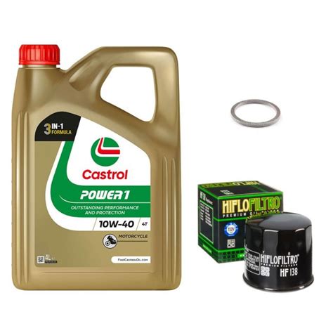 Pack Vidange Suzuki GSXR 750 Castrol Power 1 Ultimate Moto And Co