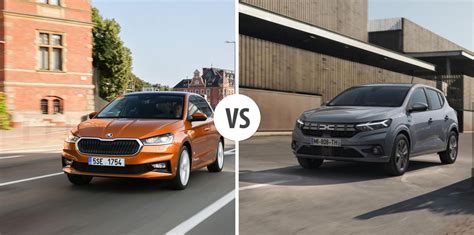 Skoda Fabia Vs Dacia Sandero Autovergleich Autogottde