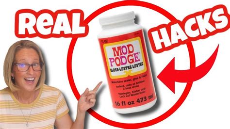 TRY THESE MOD PODGE HACKS TO SAVE TIME MONEY YouTube Homemade