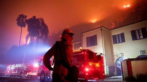 Getty Fire Rages in Los Angeles, Forcing Thousands to Evacuate