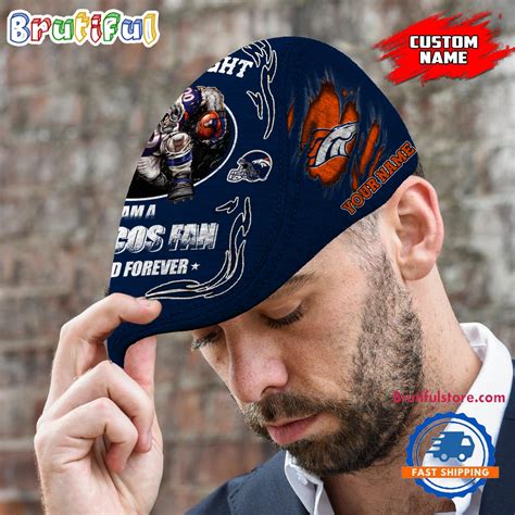 NFL Denver Broncos Mascot Football Fans Custom Jeff Cap