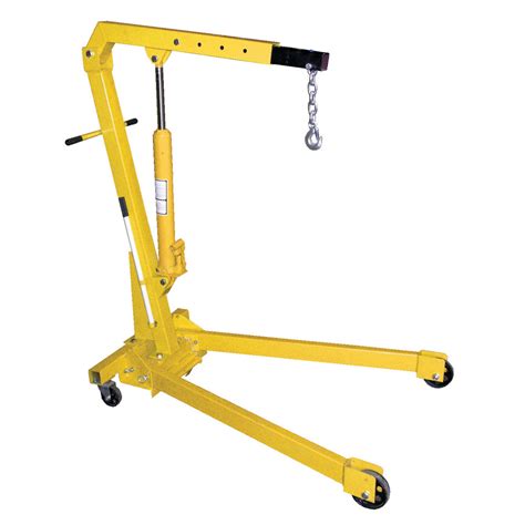 Vestil 1 Ton Portable Shop Crane With Folding Legs Material Handling